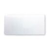BLOK 4X8 BULLNOSE TILE ON 8" SIDE - WHITE