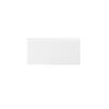 MERCER 3X6 BULLNOSE 6 DOVE CRACKLE