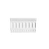 MERCER FLUTED MOULDING DOVE CRACKLE