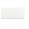 3X6 BULLNOSE 6" SIDE  GLOSS WHITE