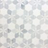ALLURE WATERJET MOSAIC WITH  HUDSON WHITE & ST REGIS - HONED