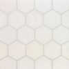 FAIRMONT WHITE 3 IN HEX HONED