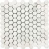 GRANDVIEW HUDSON WHITE 1 INCH HEX HONED