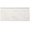 GRANDVIEW HUDSON WHITE 6 x 12 X 3/4  BASE MOLDING HONED