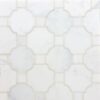 VENETIAN WATERJET MOSAIC WITH HUDSON WHITE & DEVON CREAM - HONED