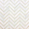 WENTWORTH WATERJET MOSAIC HUDSON WHITE & DEVON CREAM - HONED
