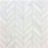 WENTWORTH WATERJET MOSAIC HUDSON WHITE & FAIRMONT - HONED