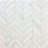WENTWORTH WATERJET MOSAIC HUDSON WHITE & FAIRMONT - HONED