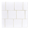 BLOK 4X4 FIELD TILE - WHITE (8.18 SF PER CARTON)
