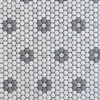 VINTAGE SHOAL DAISY MOSAIC - SNOW, FOG, PEBBLE - (7.15 SF/BOX)
